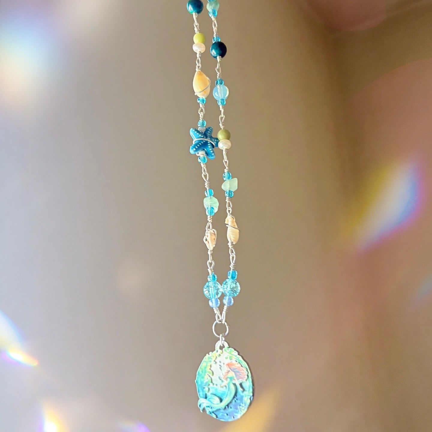 "Mermaid’s Treasure" Seashell Necklace