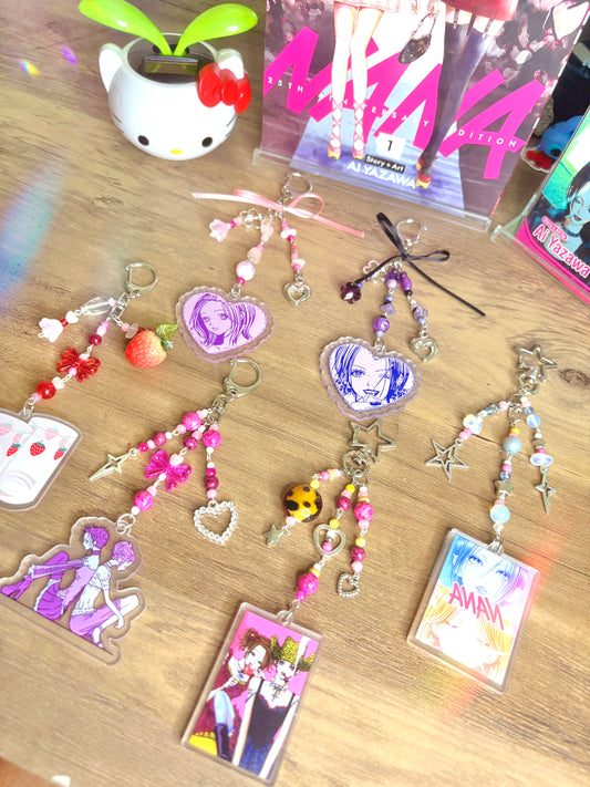 Nana handmade beaded Keychains