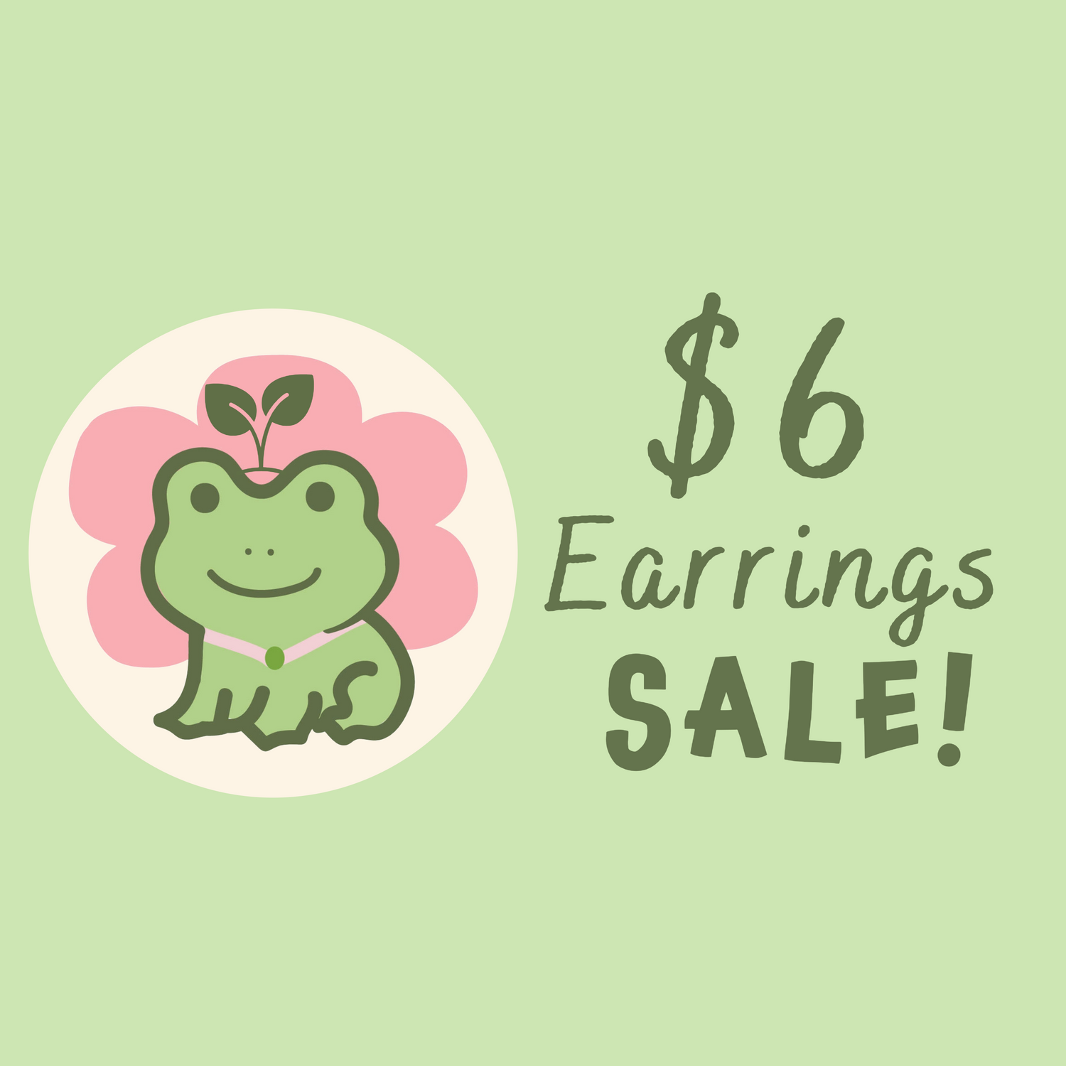 $6 Earrings Sale!