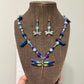 "Dragonfly Dreams" ~ Whimsical Silver Plated Jewelry Set