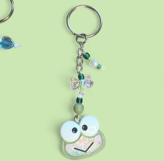 Cute Keroppi kawaii keychain