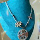 "Enchanted Clockwork" - Steampunk Gear Stainless steel chain necklace