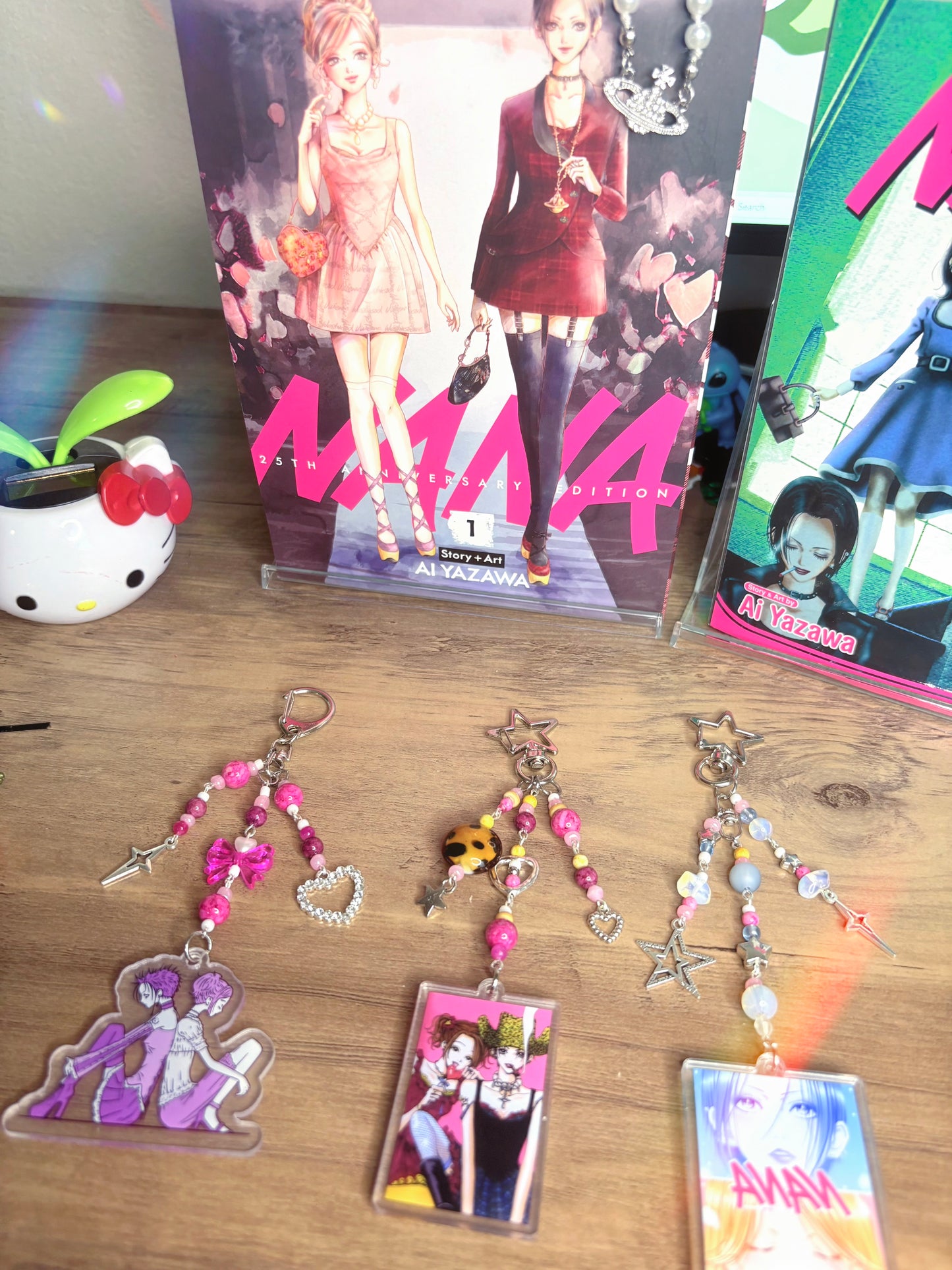 Nana handmade beaded Keychains