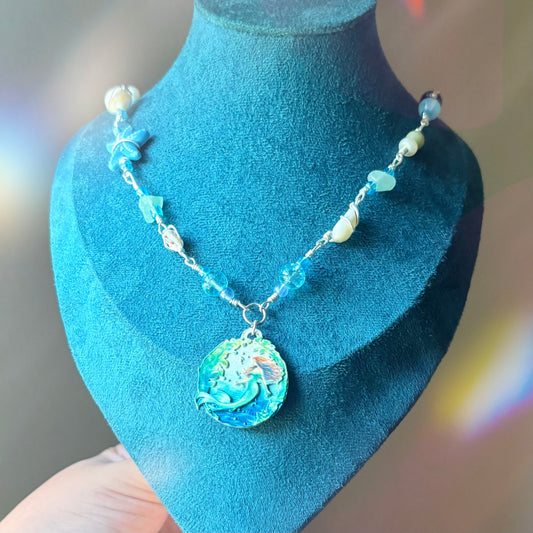 "Mermaid’s Treasure" Seashell Necklace