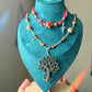 “Wishing Tree” - Beaded Necklace