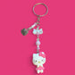 Cute hellokitty charm kawaii keychain