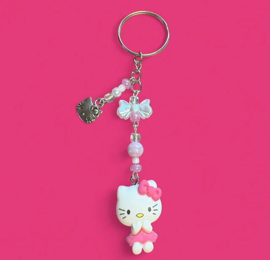Cute hellokitty charm kawaii keychain