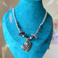 "Gearheart" - stainless steel chain necklace