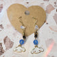 Cinnamoroll star beaded earrings