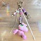 Purple Spider Lps Keychain