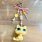 Yellow Cat Lps Keychain