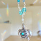 Turtle Turquoise Beaded Necklace