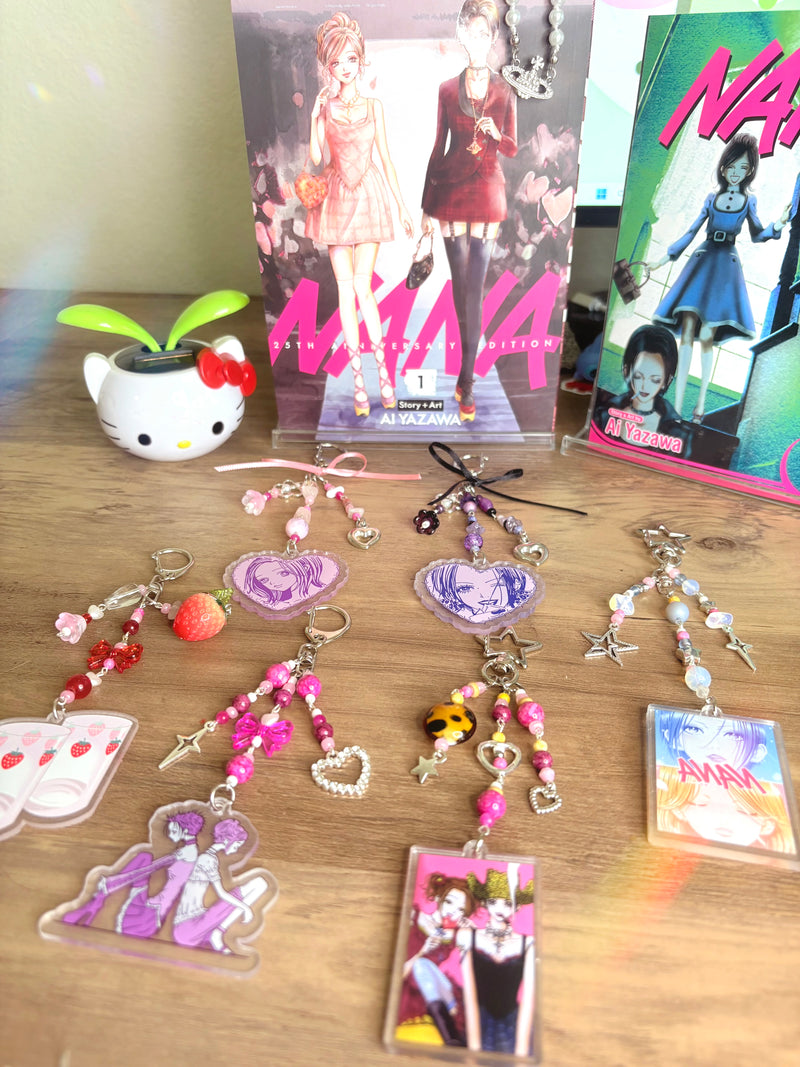 Nana handmade beaded Keychains