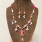 "Pretty Pink Guardian" Sailor Moon inspired Jewelry Set