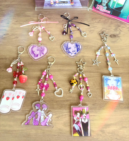 Nana handmade beaded Keychains