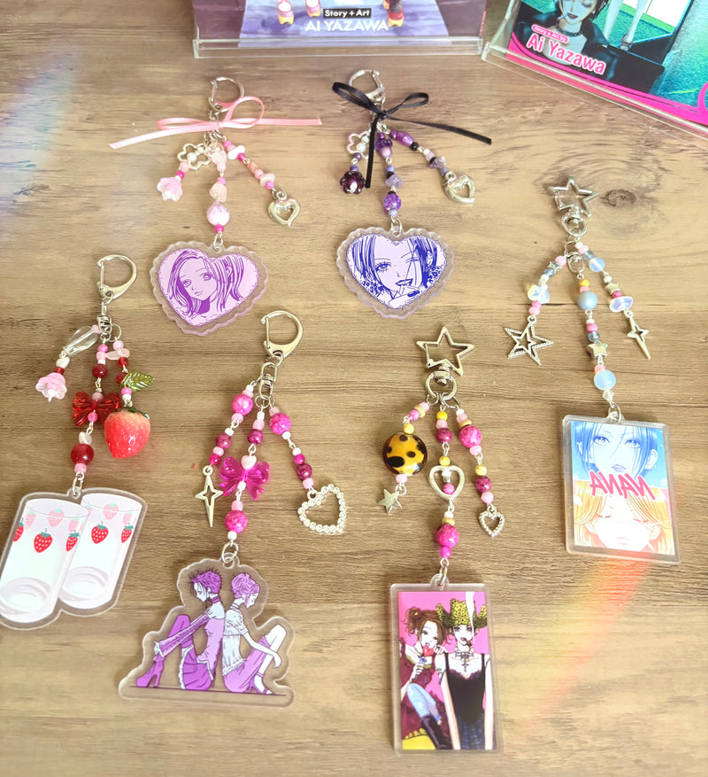 Nana handmade beaded Keychains