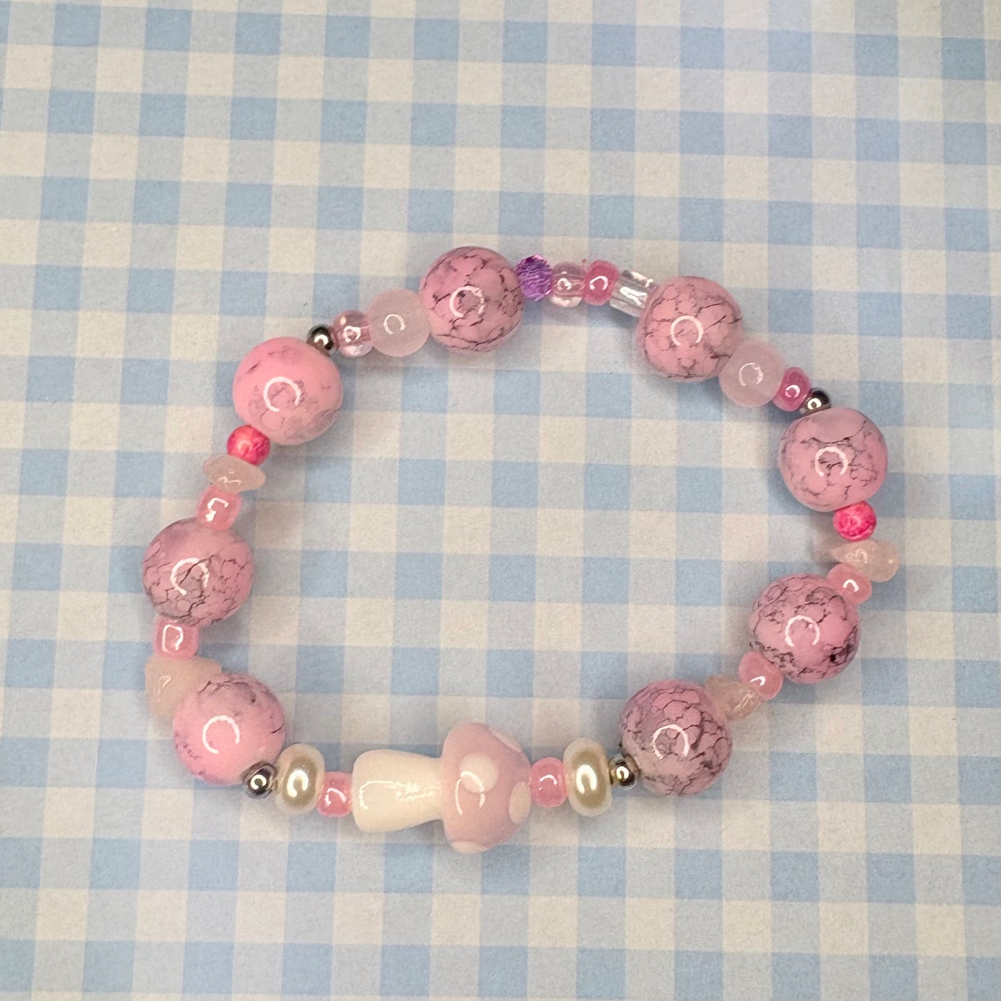 Handmade Glass & Crystal Beaded Bracelets