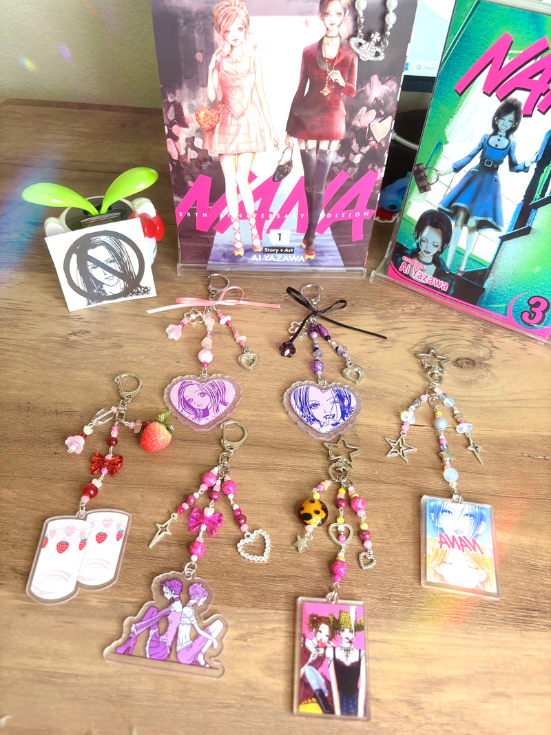 Nana handmade beaded Keychains