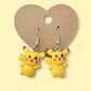 Cute Pikachu kawaii earrings