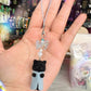 Fuzzy Black cat Phone charm