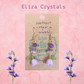 Amethyst Purple Flower Crystal Earrings