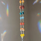 “Sundream Horizon” stained glass charmed necklace