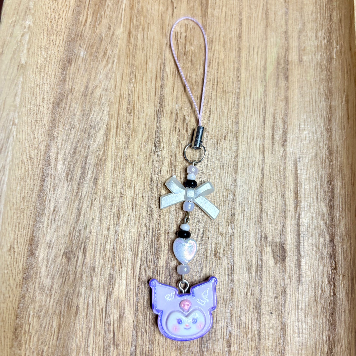 Purple Kuromi cute cookie kawaii phonecharm