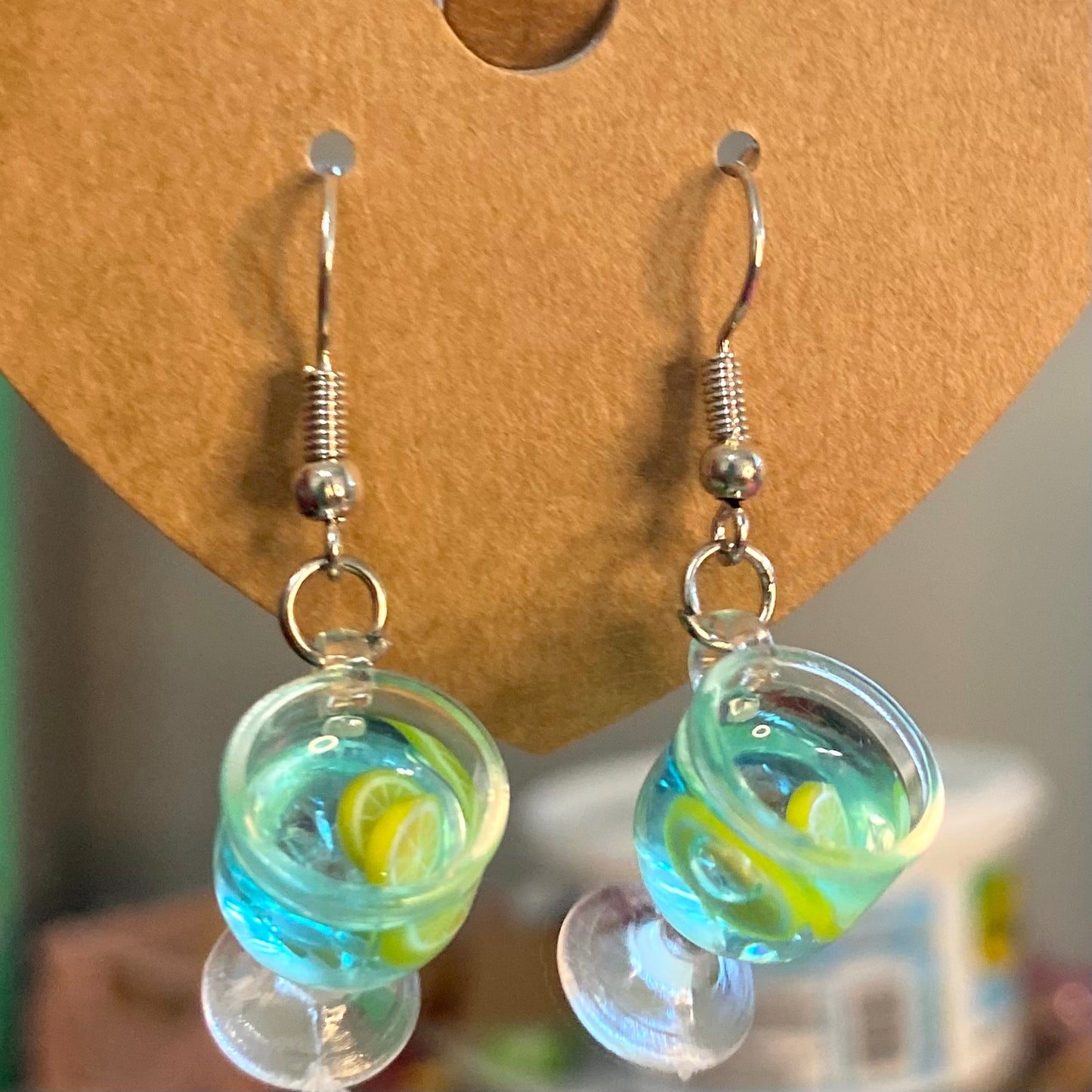 Blue Lemonade Earrings