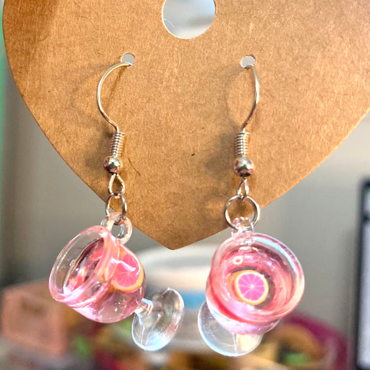 Pink Lemonade Earrings