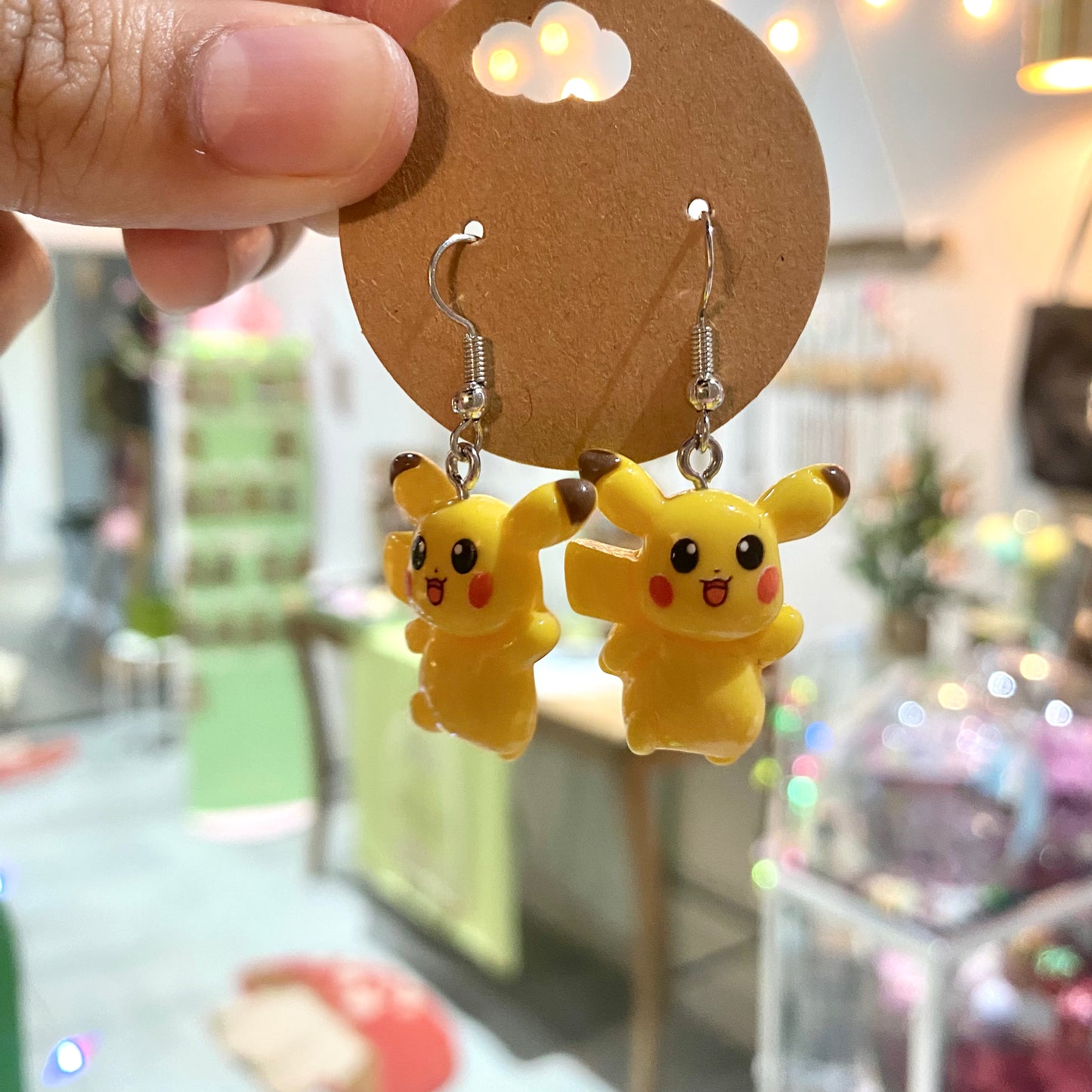 Pikachu 3D Earrings