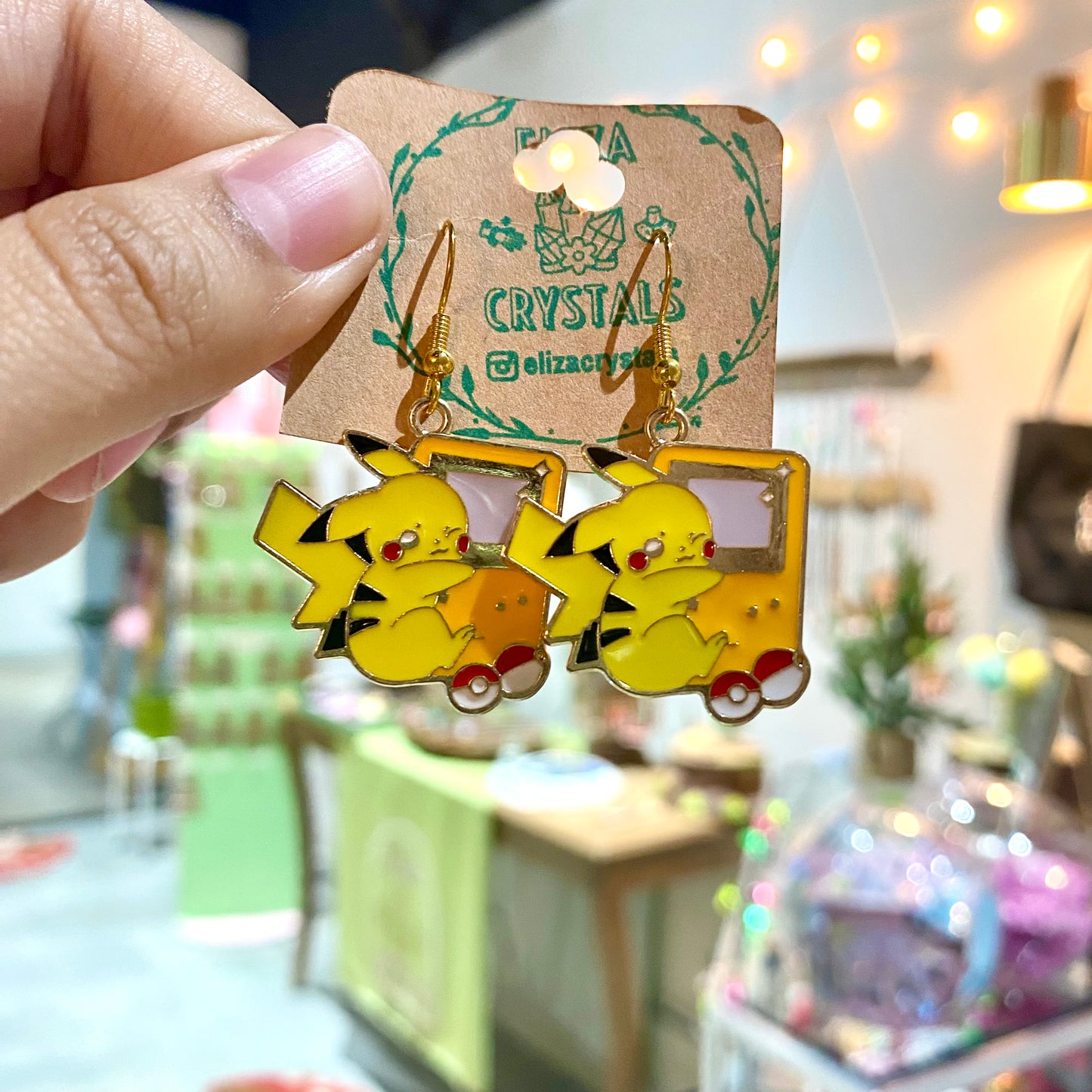 Pikachu gameboy Earrings