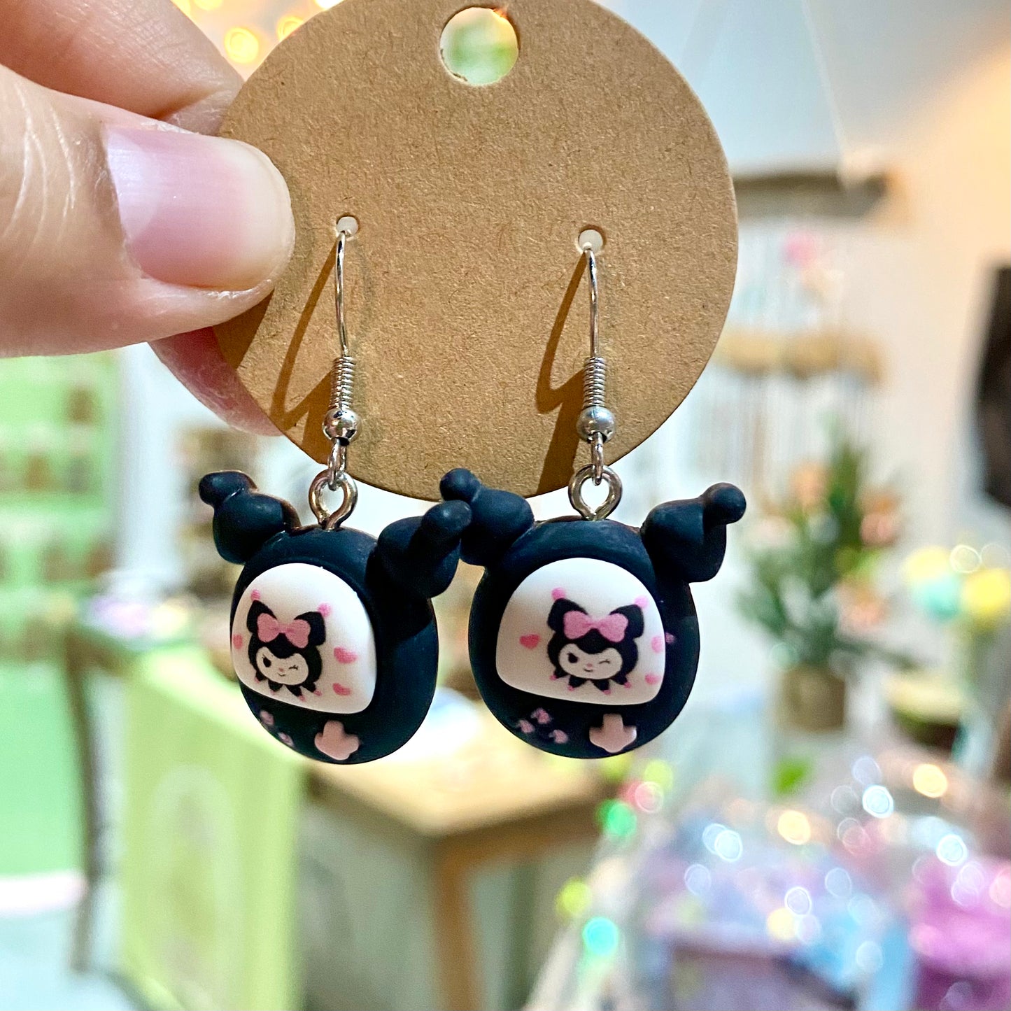 Kuromi video game Earrings