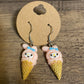 My Melody Ice cream Earrings