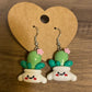 Cinnamoroll Cactus plant Earrings