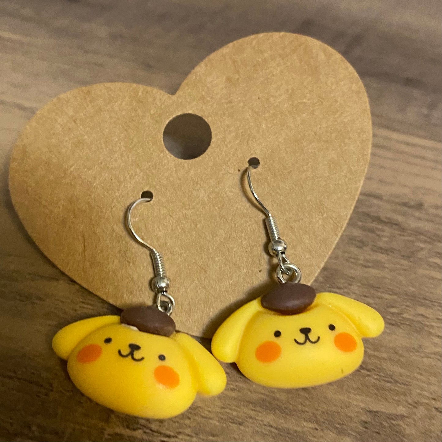 Pom Pom Purin Earrings