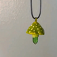 Mushroom Crystal Fairycore Pendants