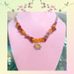 Carnelian & Red Jasper Crystal Necklace